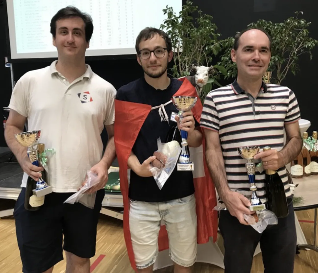 Le podium